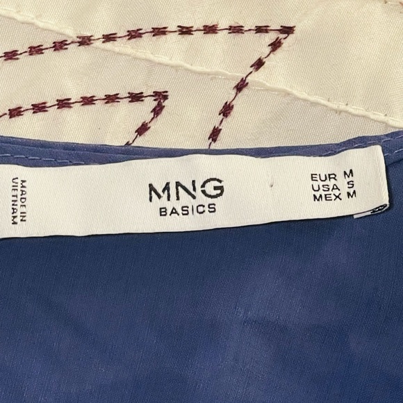 Small MNG Blue Blouse - Picture 2 of 4